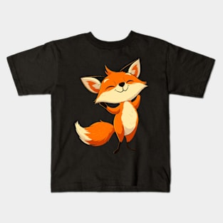 Mystified Dancing Fox Kids T-Shirt